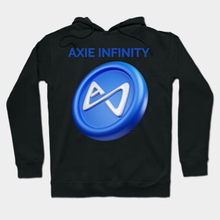 AXIE INFINITY 3d front view rendering cryptocurrency Hoodie